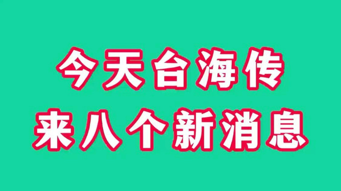 台海最新消息今天最新动态,台海最新消息今天最新动态，多维度的观点分析